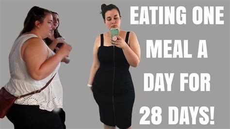Day 1. . One meal a day weight loss results 30 days